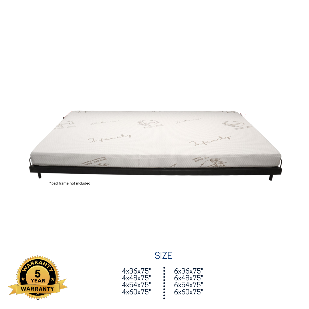 Wonder Foam Bamboo Cool High Density Foam Mattress