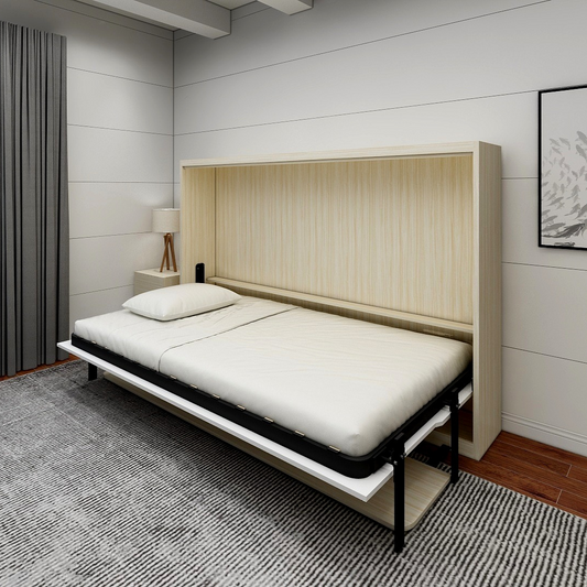 K72 MANUAL HORIZONTAL WALL BED WITH TABLE 1200 x 2000 (48" x 75" Double Size Bed) Easy Space PH
