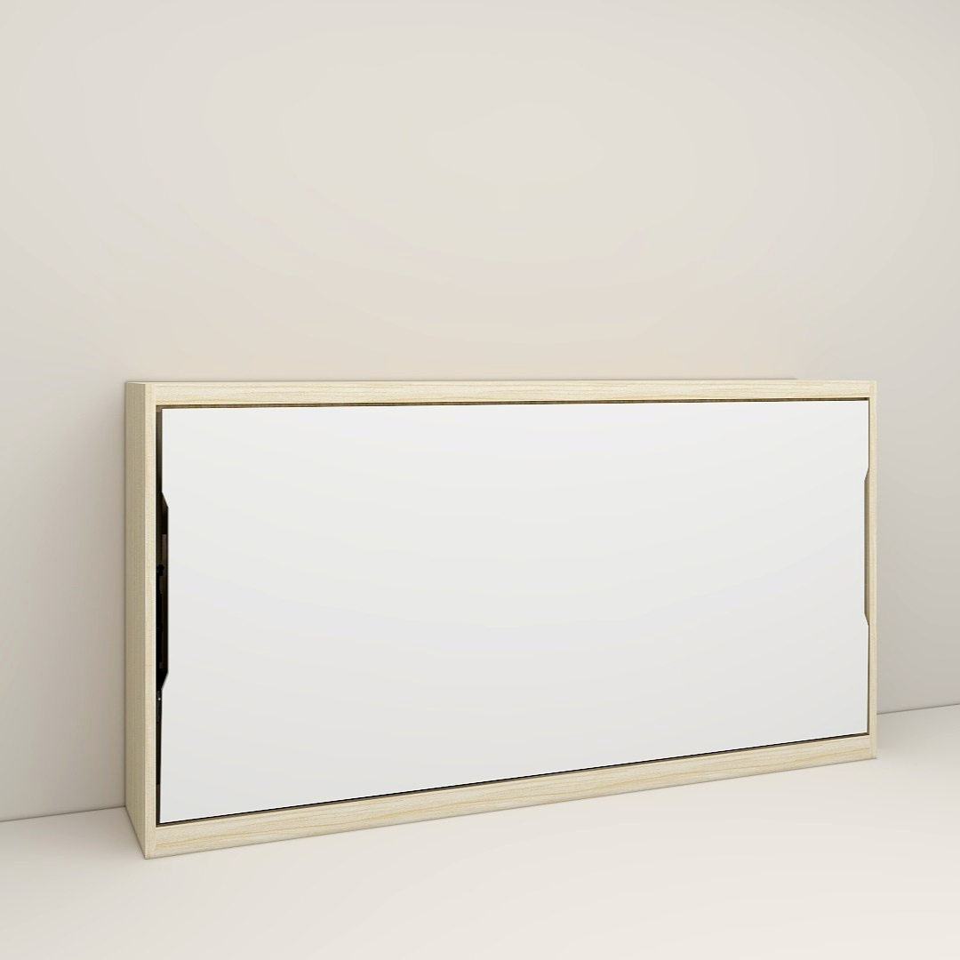 K72 MANUAL HORIZONTAL WALL BED 900X2000 (36" x 75" Single Size Bed) Easy Space PH