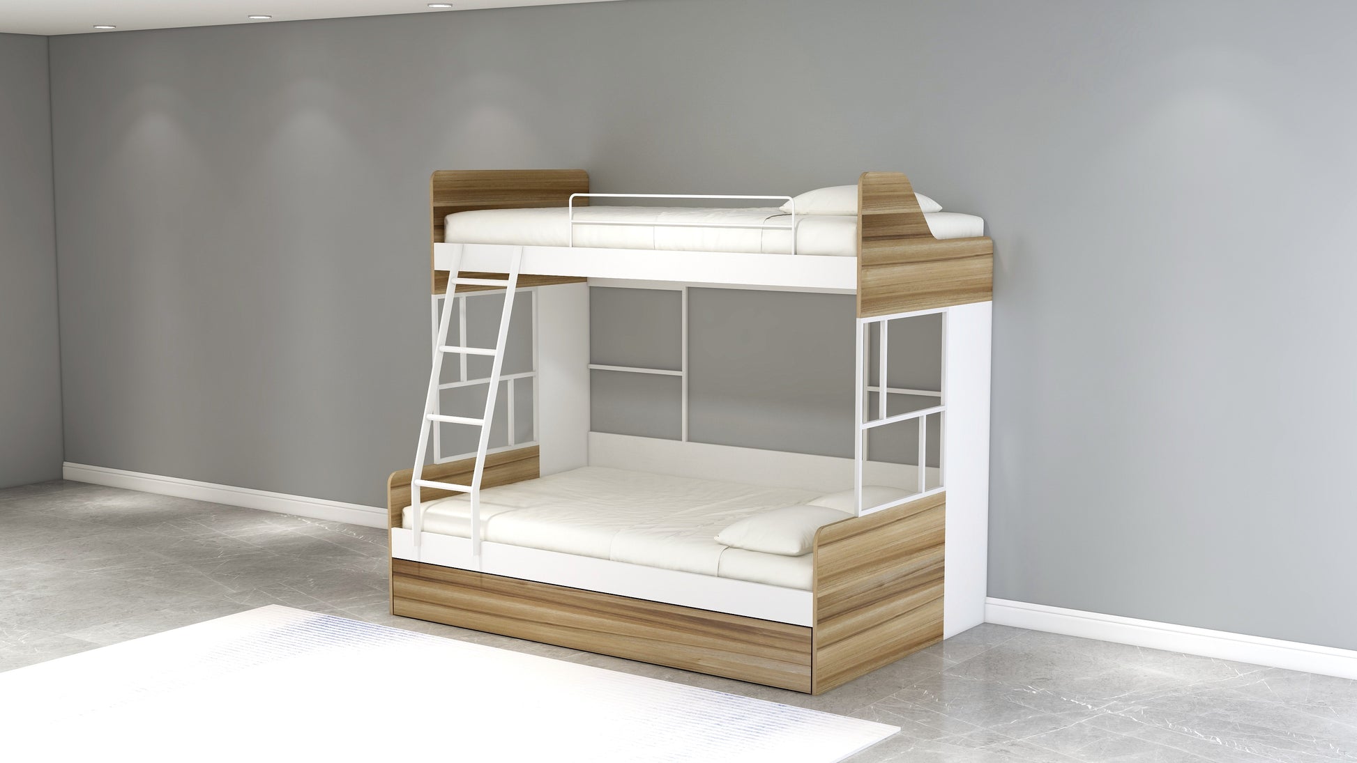 BUNK BED WITH TOWING BED - K03 (PRE-ORDER) Easy Space PH