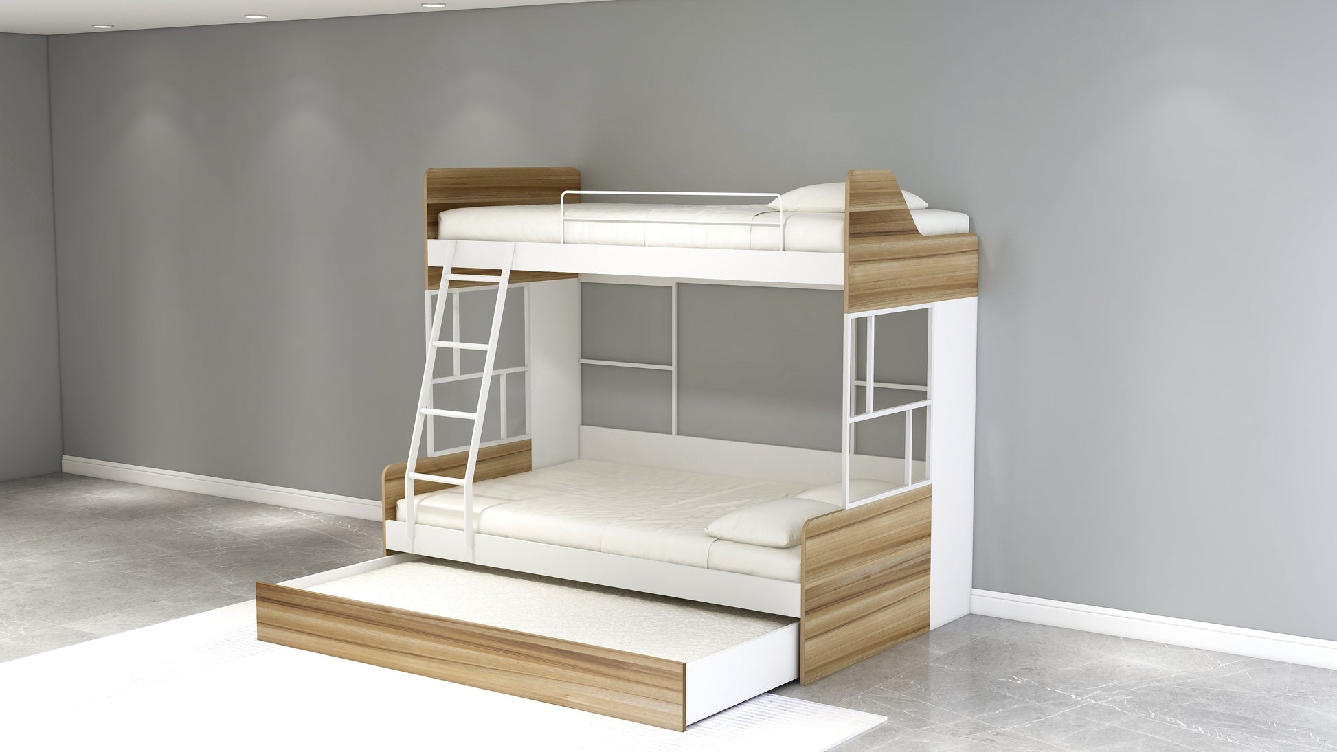 BUNK BED WITH TOWING BED - K03 (PRE-ORDER) Easy Space PH