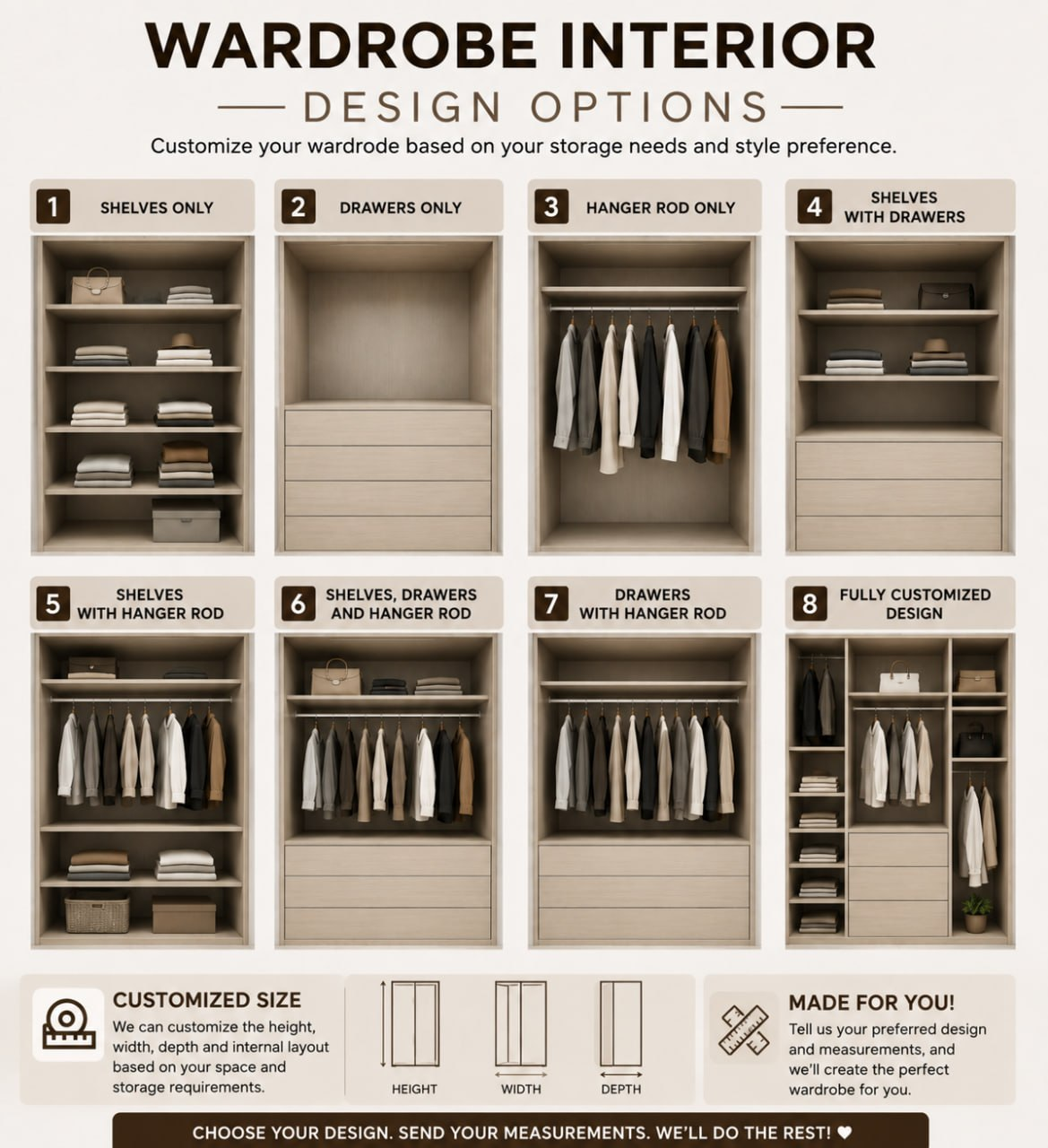 Customizable Wardrobe