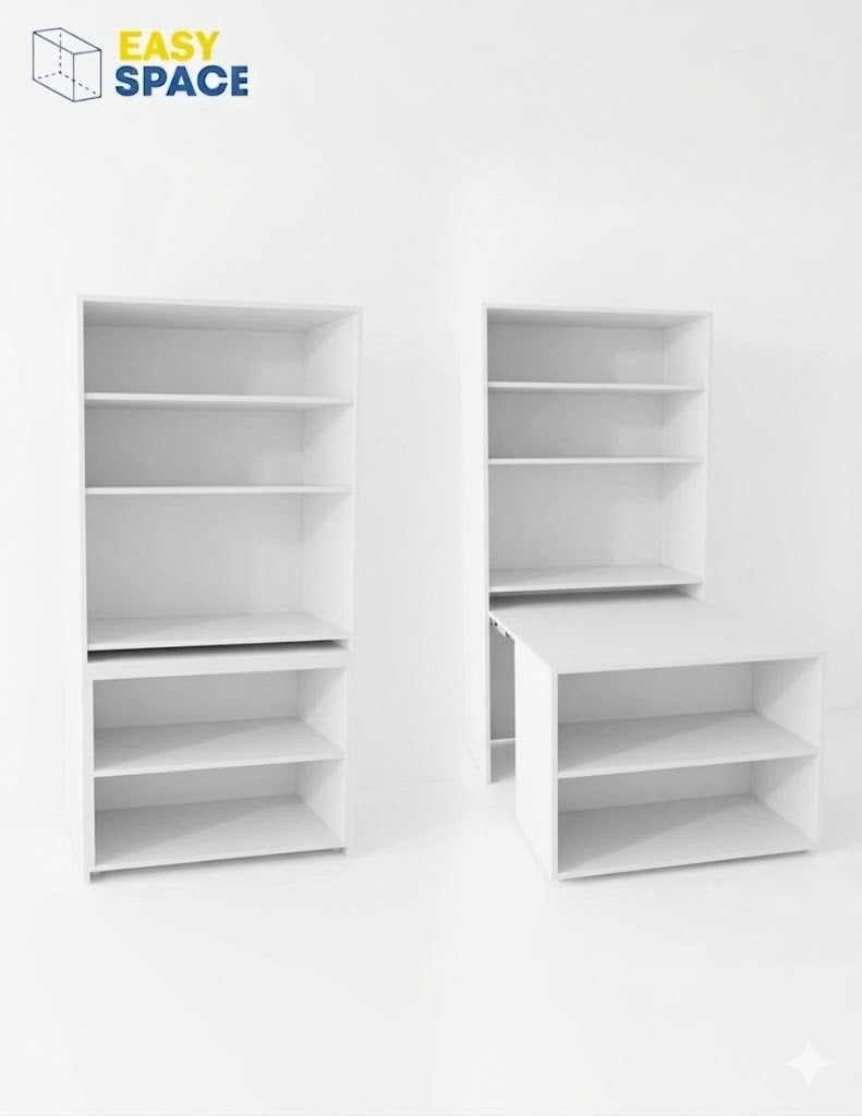 Wardrobe with Expanding Table - ES-006 Easy Space PH