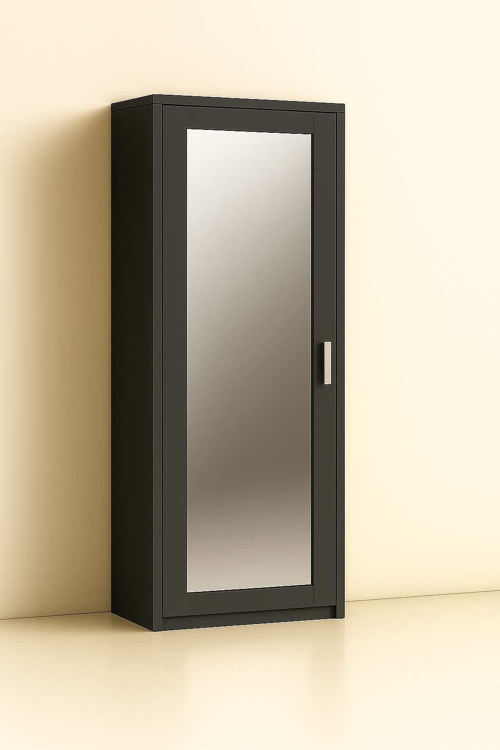 ES-003 Wardrobe with Hanger Rod and Drawer