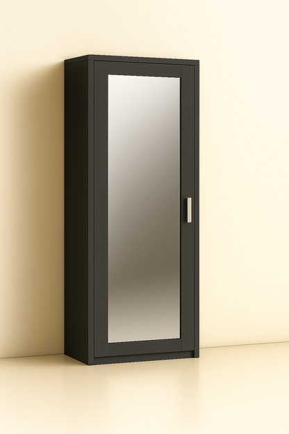 ES-003 Wardrobe with Hanger Rod and Drawer