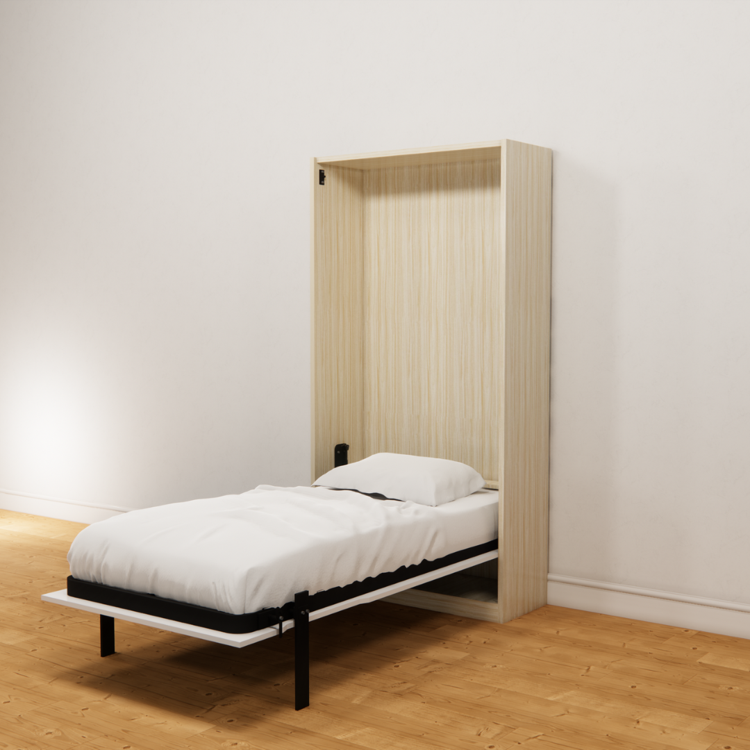 Q68 Manual Vertical Wallbed 1500x1900 (No table and sofa) Easy Space PH