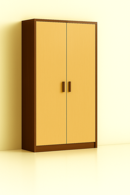 ES-005 Wardrobe with Mirror and Iron Stand