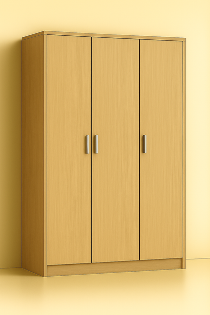 ES-004 Wardrobe with Hanger Rod and Shelves