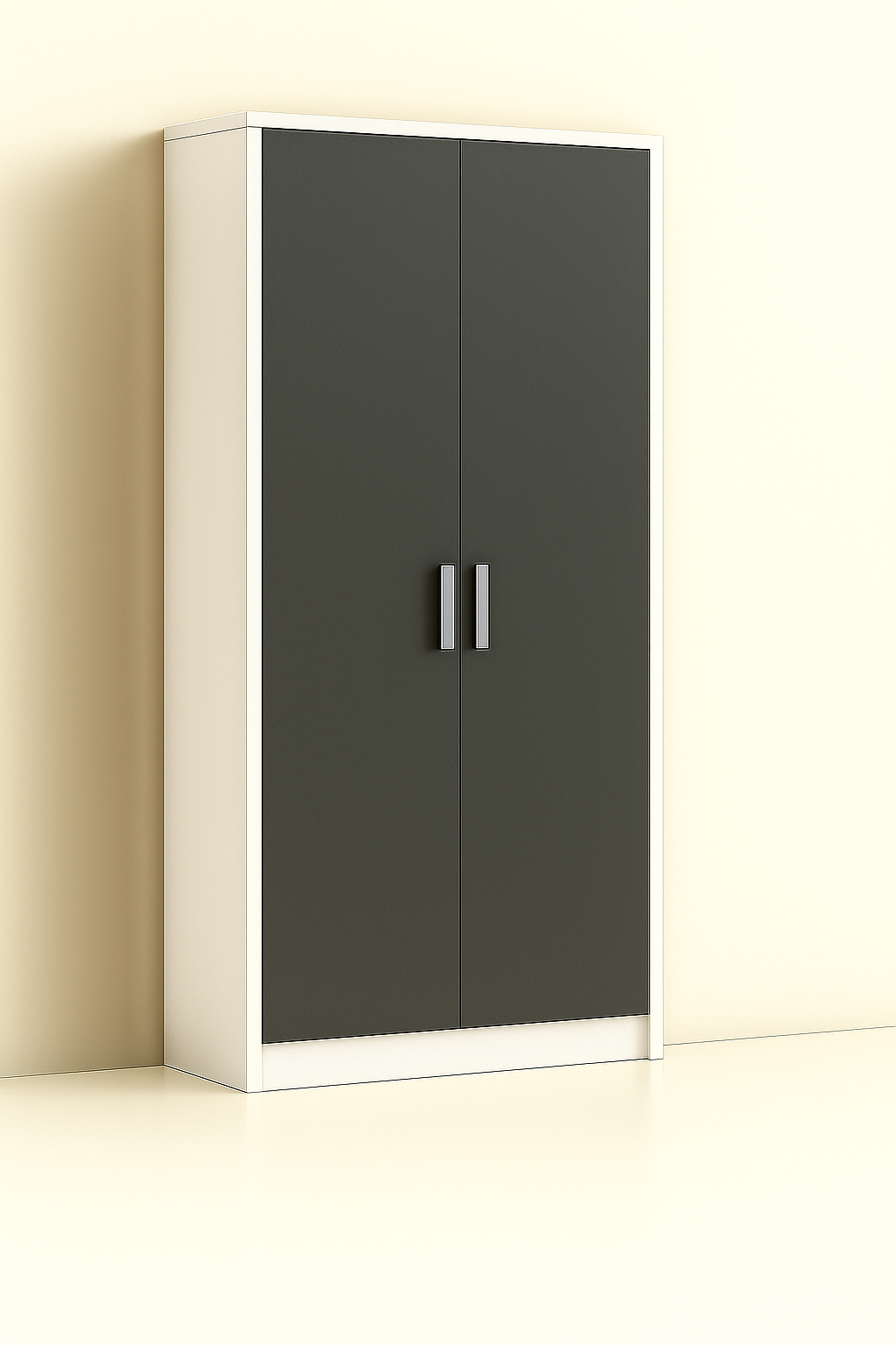 ES-002 Wardrobe with Hanger Rod and Shelf