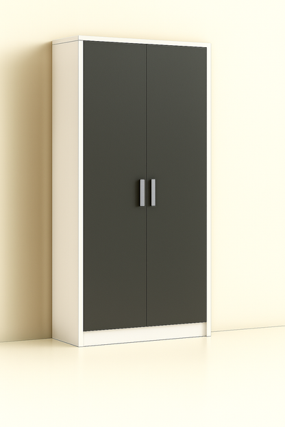 ES-002 Wardrobe with Hanger Rod and Shelf