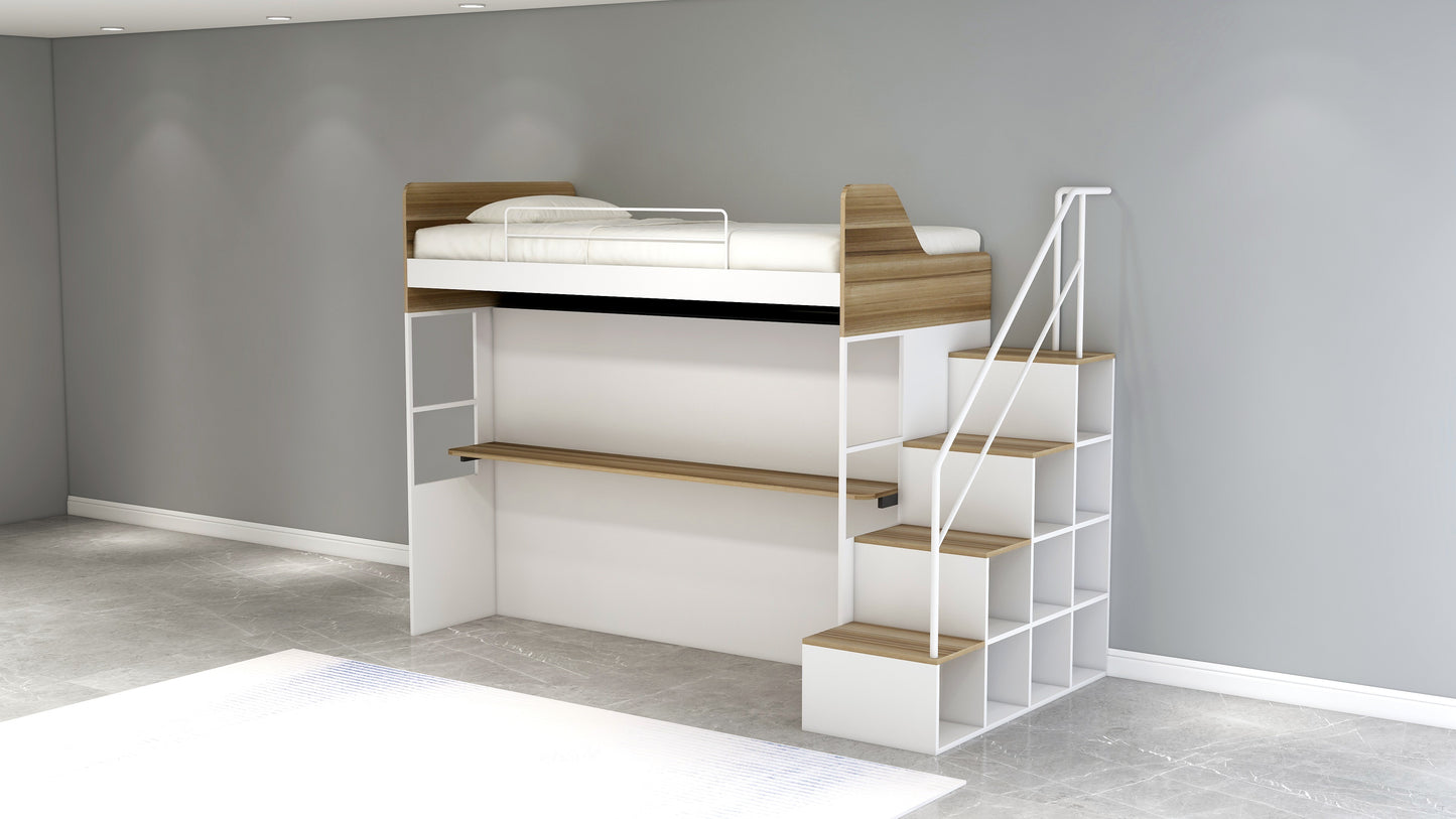 Bunk Bed with Murphy Bed-K01 (PRE-ORDER)