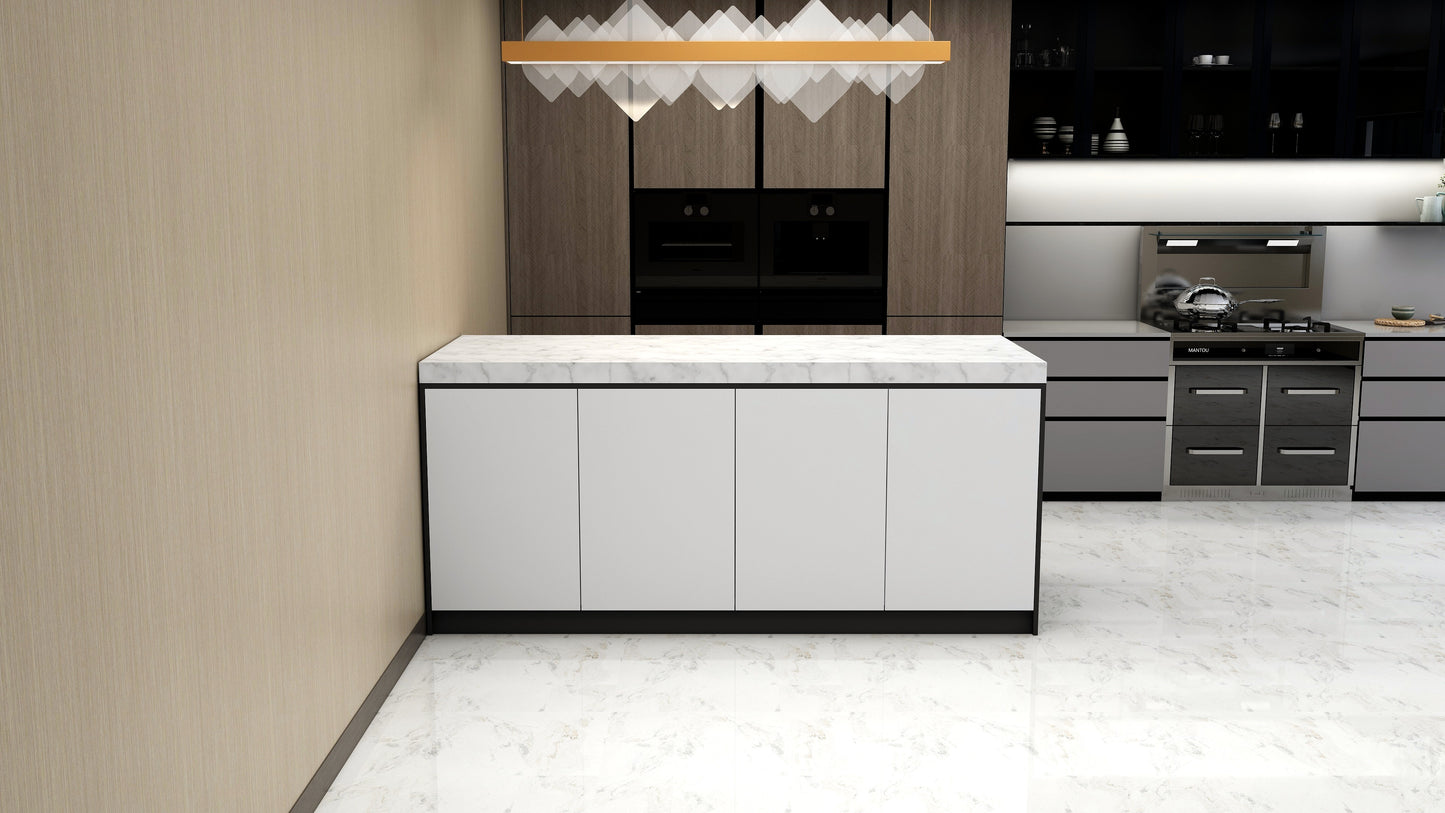 HORIZONTAL LARGE IMPENDING KITCHEN ISLAND SN16