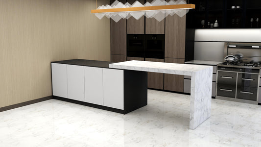 VERTICAL KITCHEN ISLAND WITH LEG SN16