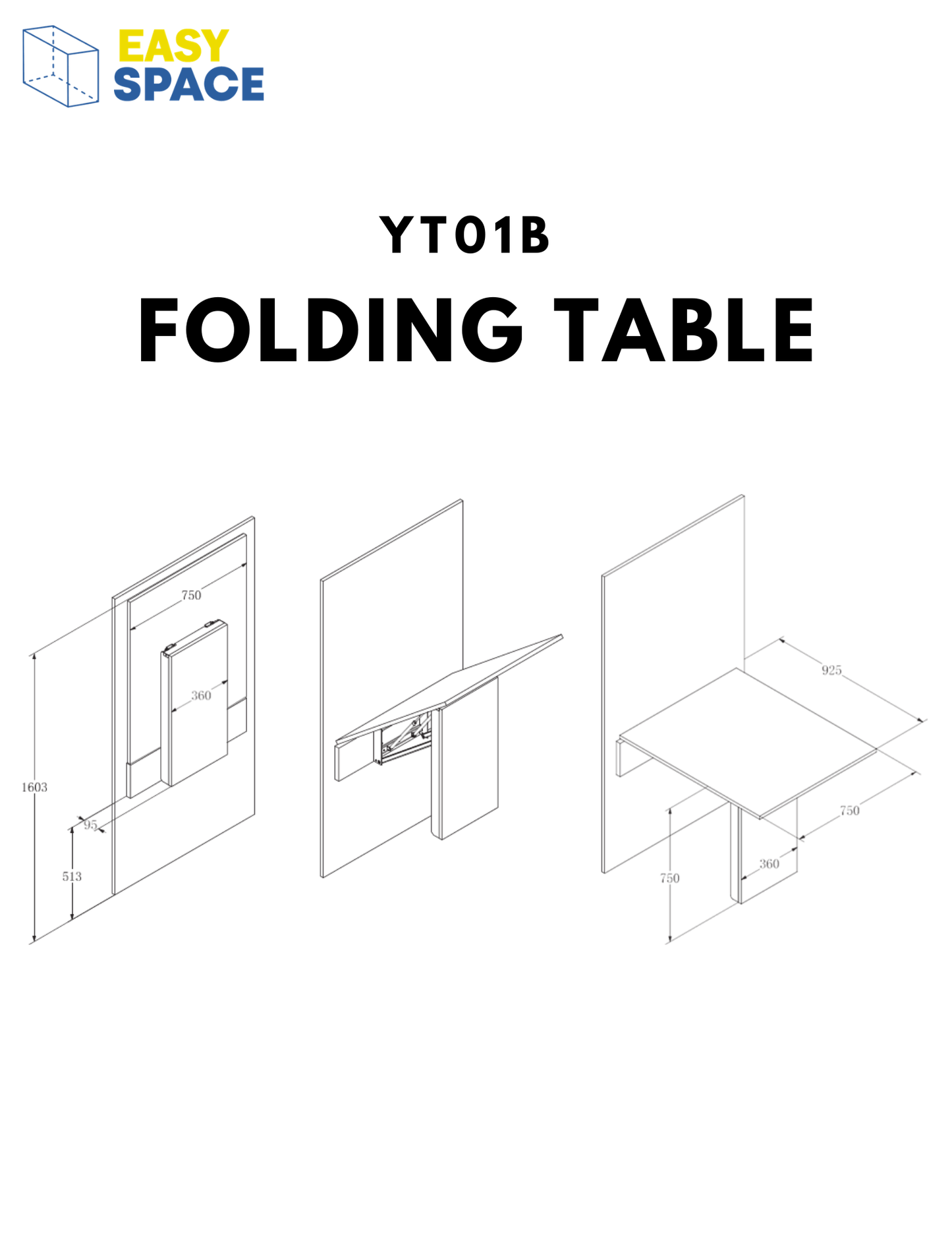 Folding Table - YT01B