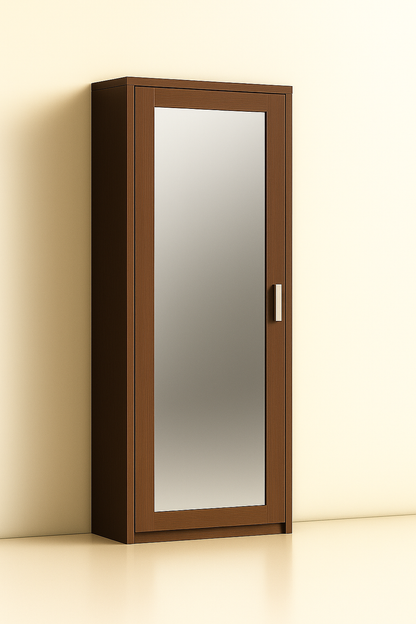 ES-003 Wardrobe with Hanger Rod and Drawer