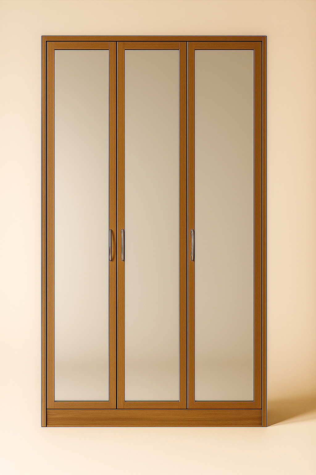 ES-004 Wardrobe with Hanger Rod and Shelves