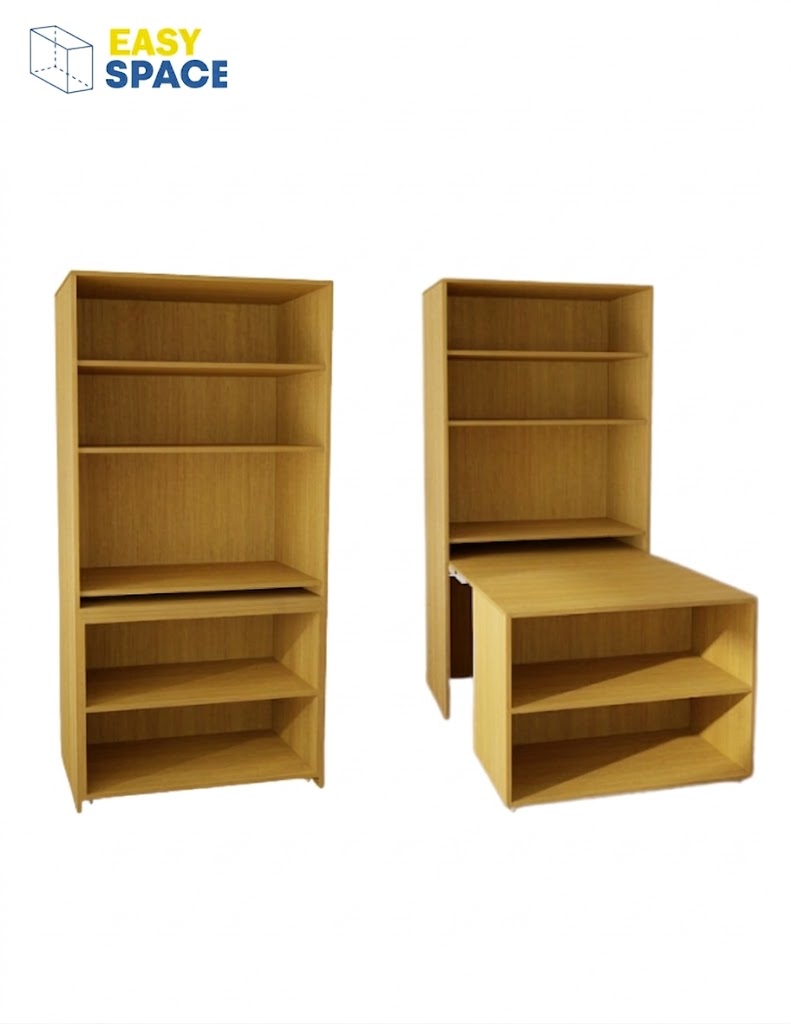 Wardrobe with Expanding Table - ES-006 Easy Space PH